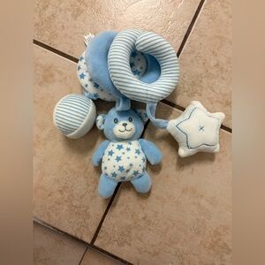 Blue Starry Bear Plush Toy